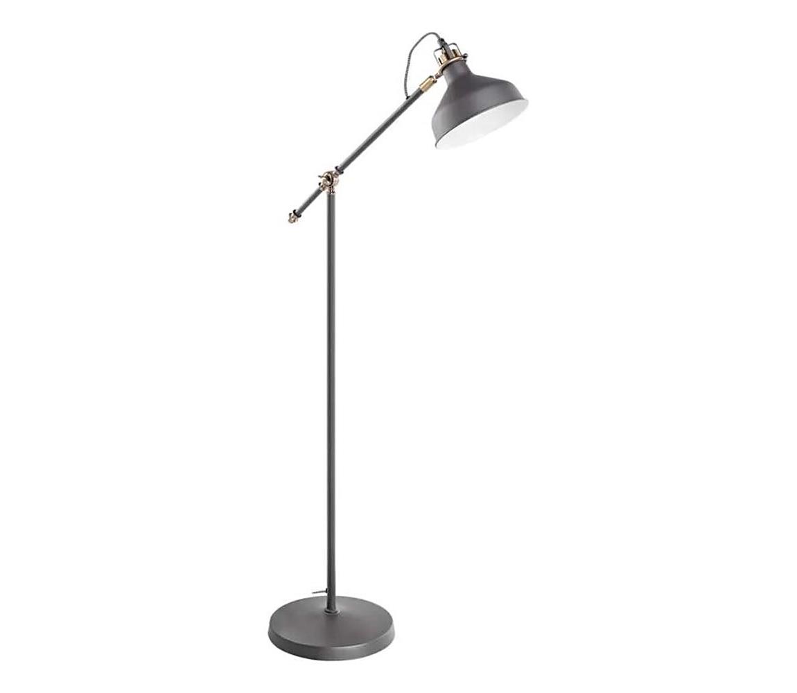 Lampa podłogowa ARTHUR 1xE27/25W/230V szara