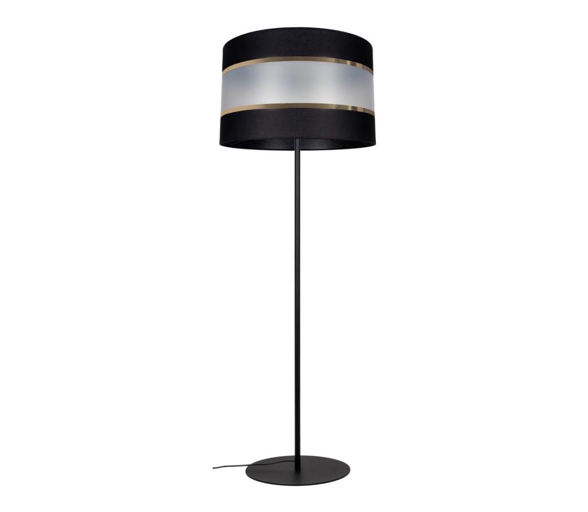Lampa podłogowa CORAL 1xE27/60W/230V czarny