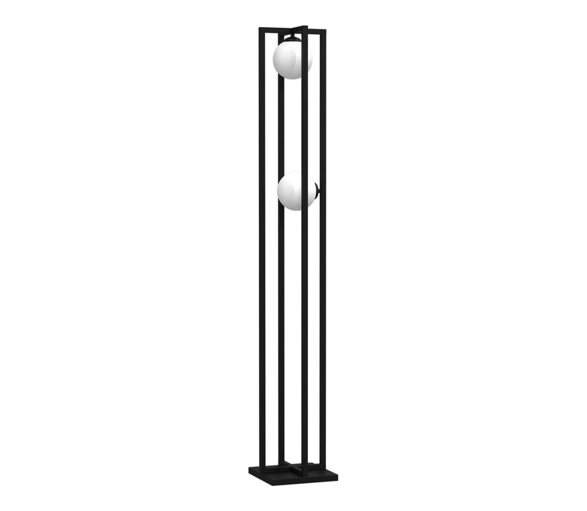 Lampa podłogowa DIEGO 2xE14/40W/230V czarny