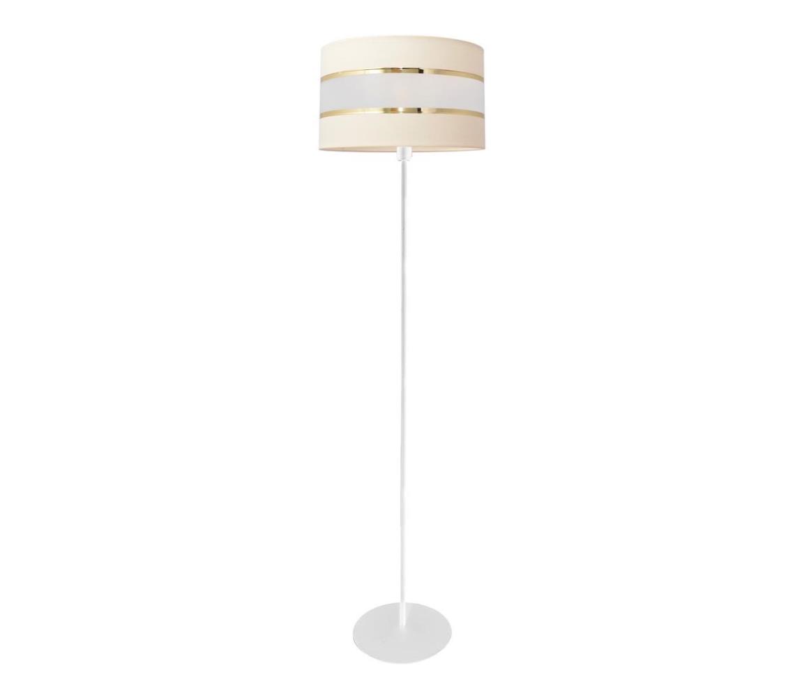 Lampa podłogowa HELEN 1xE27/15W/230V kremowa