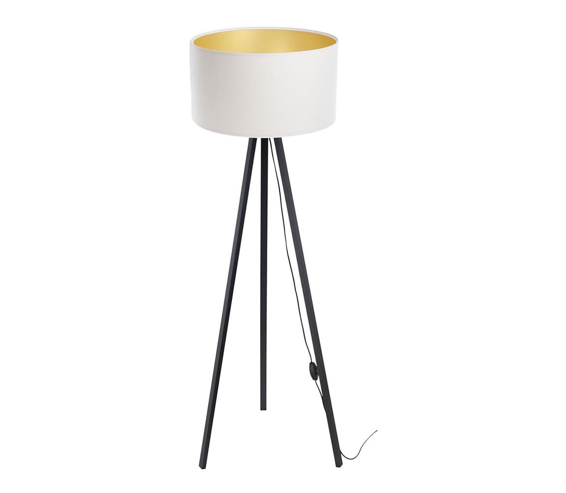 Lampa podłogowa STANDART 1xE27/60W/230V biały/czarny