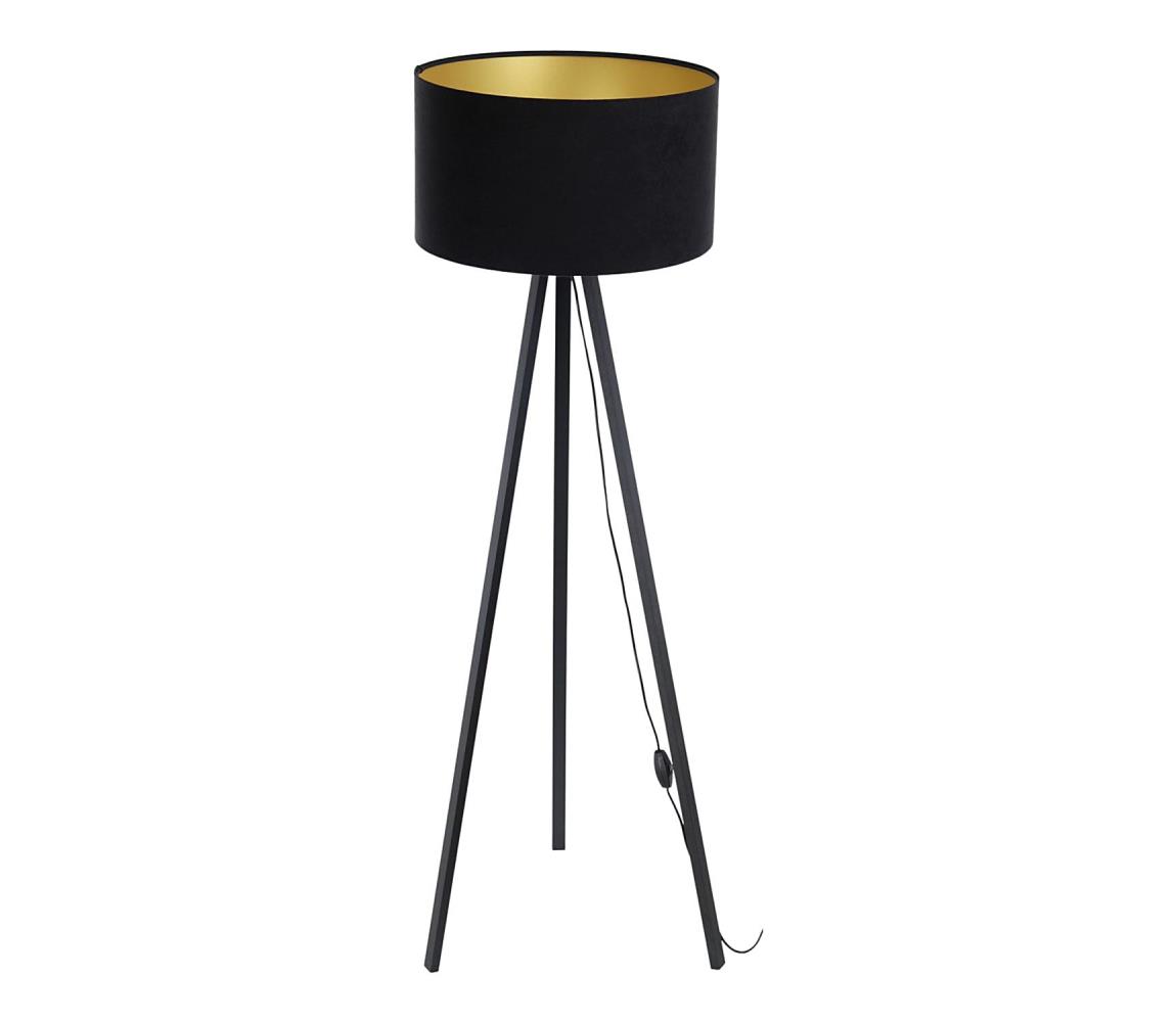 Lampa podłogowa STANDART 1xE27/60W/230V czarny