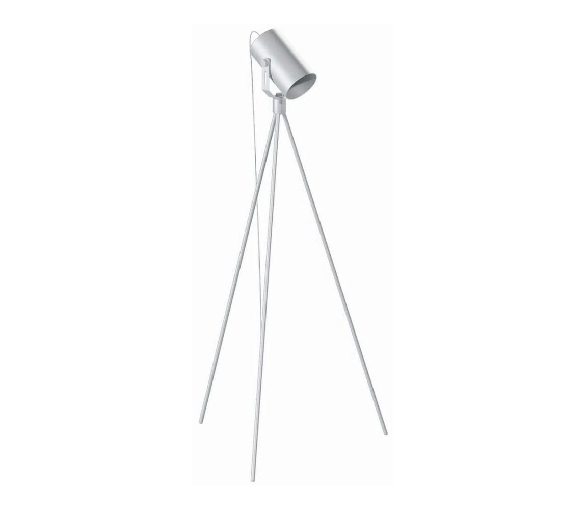 Lampa podłogowa TUBA 1xE27/24W/230V biały