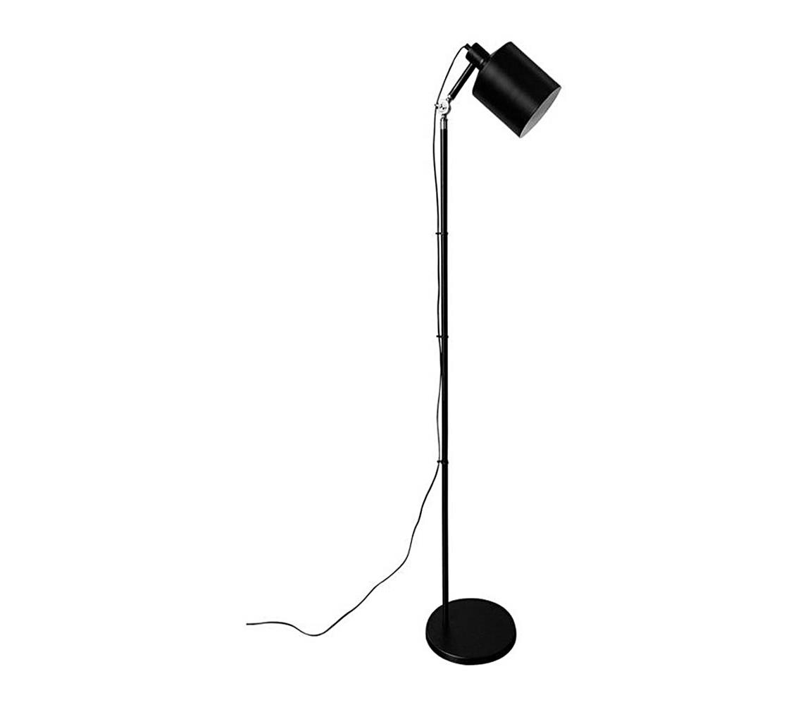 Lampa podłogowa ZANA 1xE27/60W/230V czarny