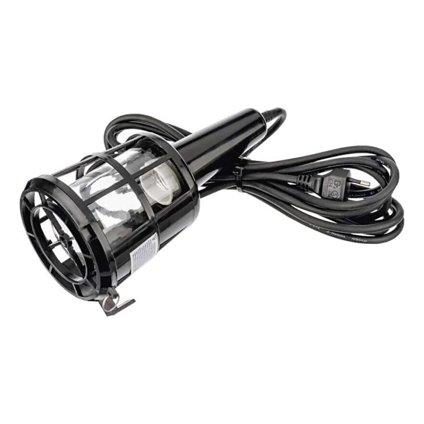 Lampa przenośna do gniazda 1xE27/60W/230V