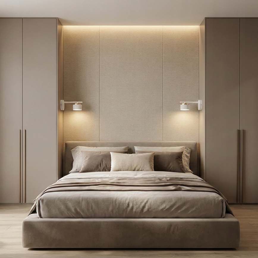 Lampa ścienna 1xGX53/35W/230V biała/złota
