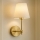 Lampa ścienna ASPARAGUS 1xE27/40W/230V złota/kremowa