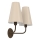 Lampa ścienna GRENADA 2xE14/15W/230V beżowa