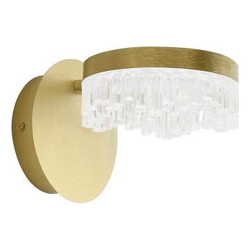 Lampa ścienna LED/4W/230V złota