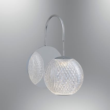 Lampa ścienna LED CREMONA LED/5W/230V 3000K chrom matowy