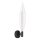 Lampa ścienna NORDIC 1xG9/5W/230V czarna/przezroczysta