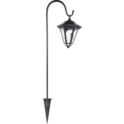 Lampa solarna LED, 1,2 V, 200 mAh, IP44, czarna