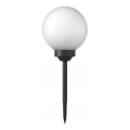 Lampa solarna LED 1,2 V 6500 K 200 mAh śr. 10 cm IP44 biała/czarna