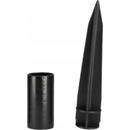 Lampa solarna LED 1,2 V 6500 K 200 mAh śr. 10 cm IP44 biała/czarna