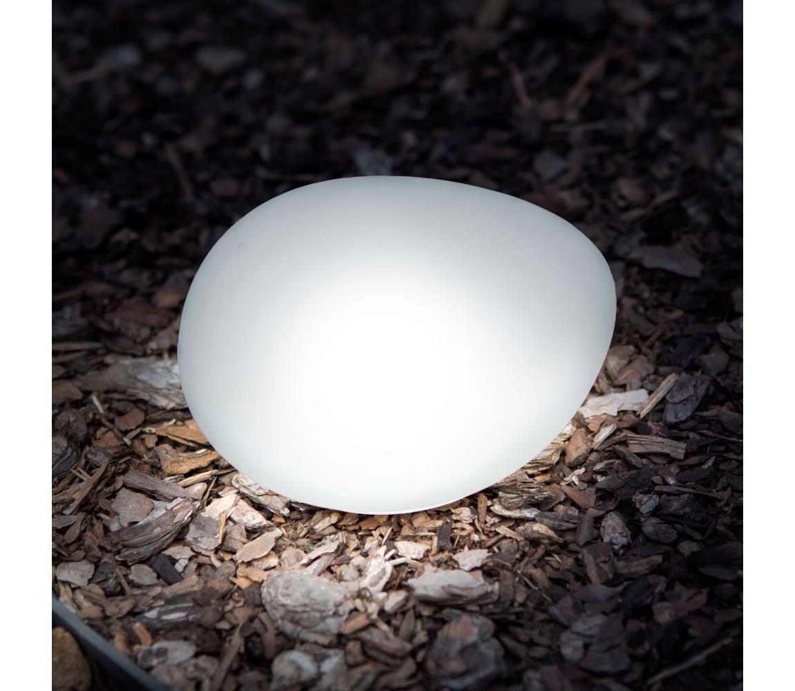 Lampa solarna LED/1,2V 300 mAh IP44 kamyk