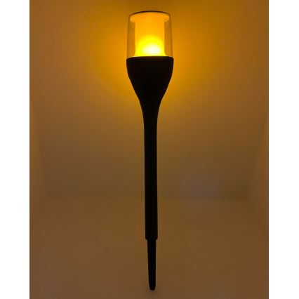 Lampa solarna LED/1,2V 800 mAh IP44 czarna