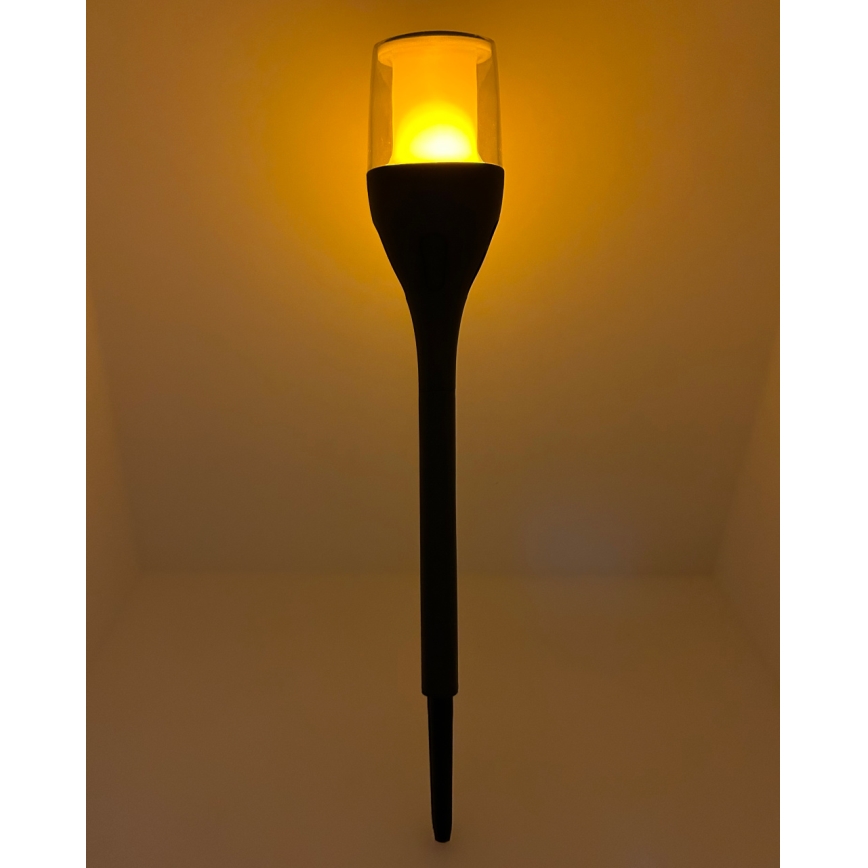 Lampa solarna LED/1,2V 800 mAh IP44 czarna