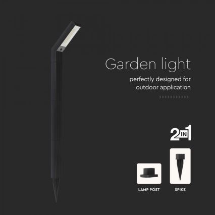 Lampa solarna LED 2 w 1 LED/1,5W/3,7V IP65 1500 mAh