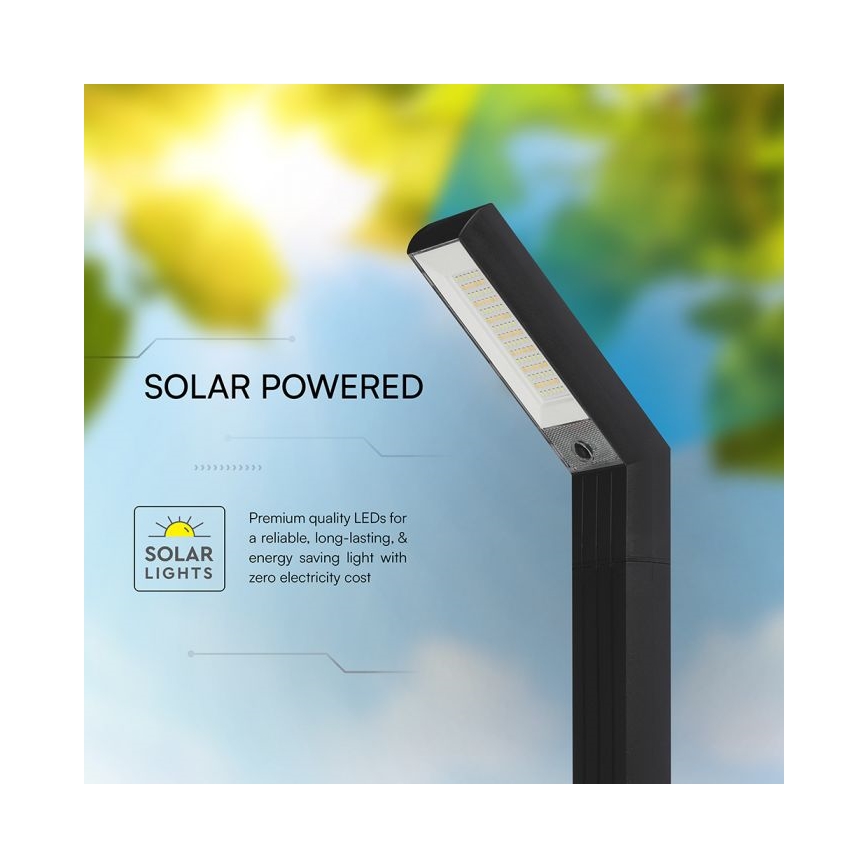 Lampa solarna LED 2 w 1 LED/1,5W/3,7V IP65 1500 mAh
