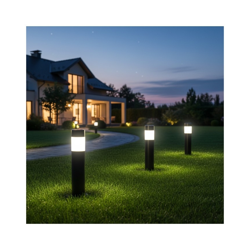 Lampa solarna LED AURORA LED/1xAAA 4000K IP44 100 mAh