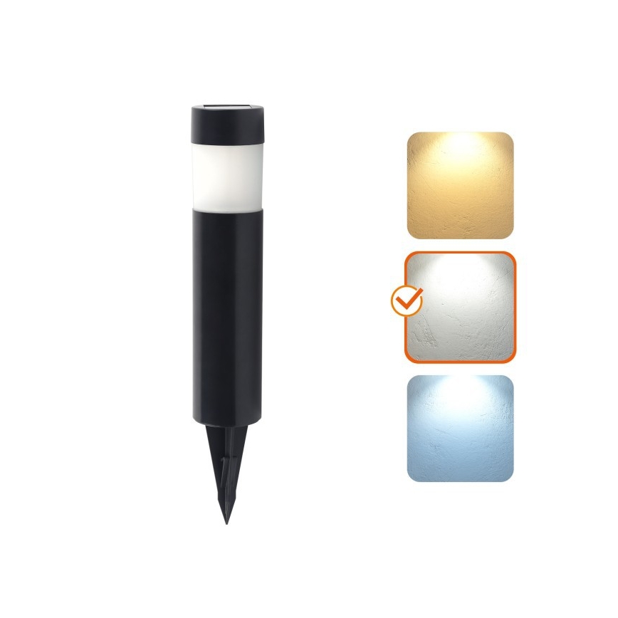 Lampa solarna LED AURORA LED/1xAAA 4000K IP44 100 mAh