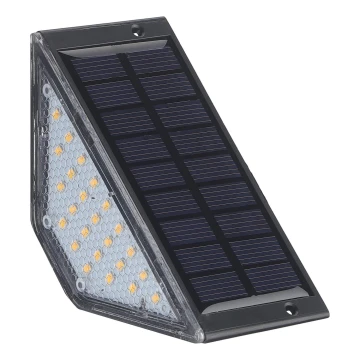 Lampa solarna LED ELI LED/4,5W/3,7V 500 mAh IP44 czarna