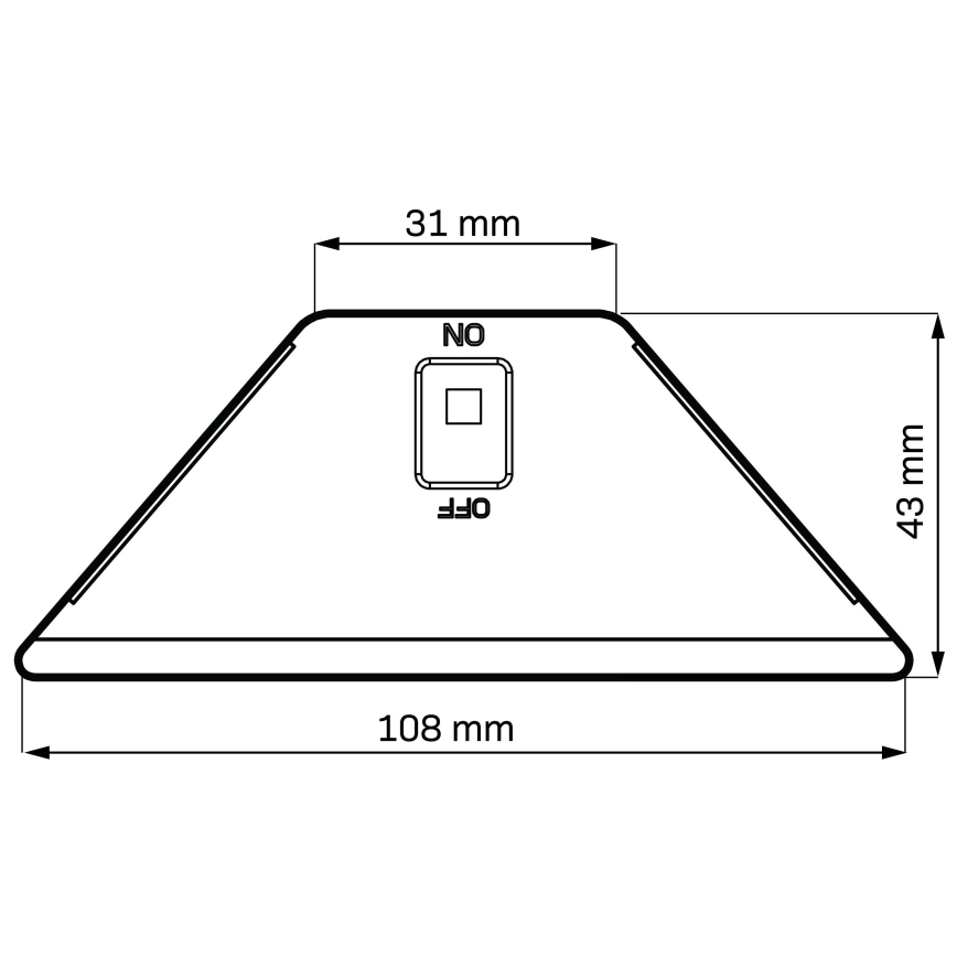 Lampa solarna LED ELI LED/4,5W/3,7V 500 mAh IP44 czarna