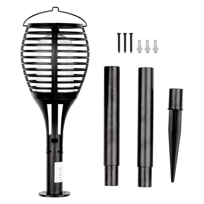 Lampa solarna LED FLAME 4 w 1 LED/0,45W/3,7V IP44 500 mAh