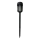 Lampa solarna LED FLAME LED/1,2V 100 mAh 1800K 37 cm IP44 czarna