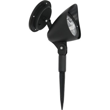 Lampa solarna LED JOKER LED/1,2V 100 mAh 4000K 31,5 cm IP44 czarna