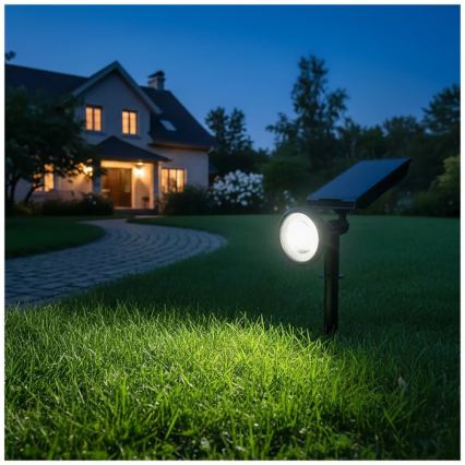 Lampa solarna LED LANCE LED/3,7V 6000K IP44 1500 mAh