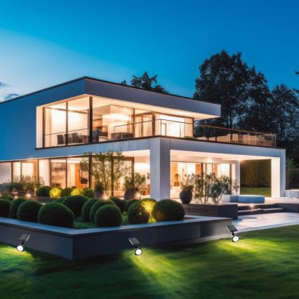 Lampa solarna LED LANCE LED/3,7V 6000K IP44 1500 mAh