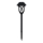 Lampa solarna LED LAWN, 1,2 V, 100 mAh, 3000 K, 44 cm, IP44, czarna