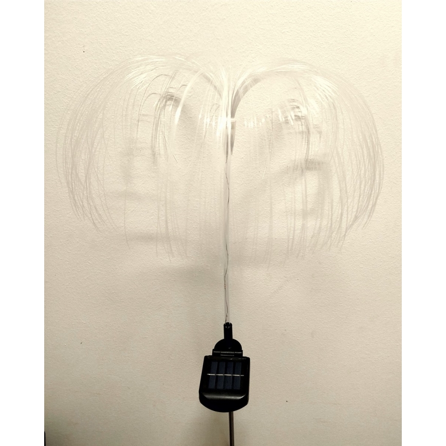 Lampa solarna LED RGB 1,2V 300 mAh IP44 czarna