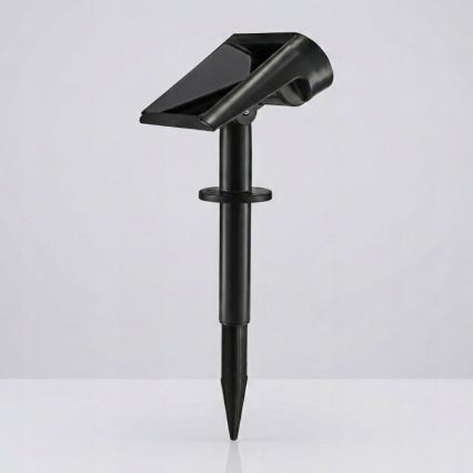 Lampa solarna LED RGB 2 w 1 LED/3,7V 1200 mAh IP54 czarna
