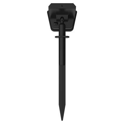 Lampa solarna LED RGBW z czujnikiem, LED/3,7 V, IP54, 1200 mAh, czarna