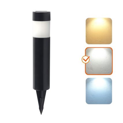 Lampa solarna LED z czujnikiem AURORA LED/1xAAA 4000K IP44 100 mAh