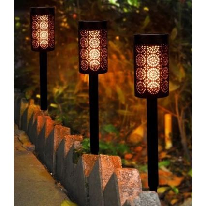 Lampa solarna LED z czujnikiem zmierzchu LED/2V IP44 600 mAh