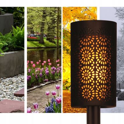 Lampa solarna LED z czujnikiem zmierzchu LED/2V IP44 600 mAh