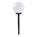 Lampa solarna SPHERE LED, 1,2 V, 4000 K, IP44, 200 mAh, śr. 20 cm