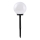 Lampa solarna SPHERE LED, 1,2 V, 4000 K, IP44, 200 mAh, śr. 20 cm