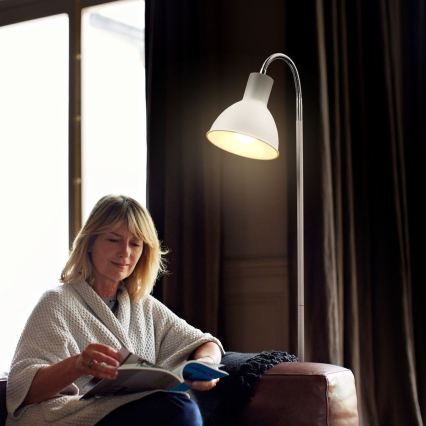 Lampa stojąca 1xE27/25W/230V biała