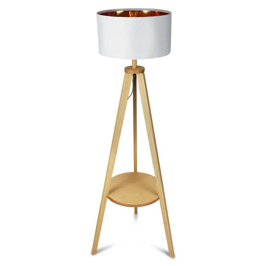 Lampa stojąca 1xE27/40W/230V biała