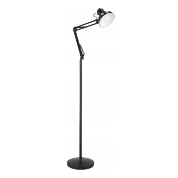 Lampa stojąca 1xE27/40W/230V czarna