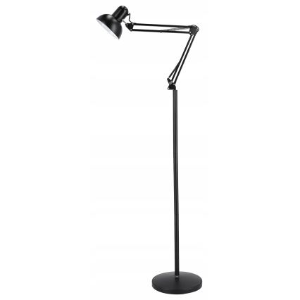Lampa stojąca 1xE27/40W/230V czarna