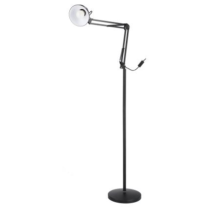 Lampa stojąca 1xE27/40W/230V czarna