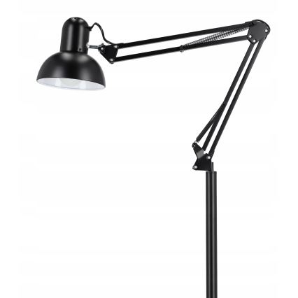 Lampa stojąca 1xE27/40W/230V czarna