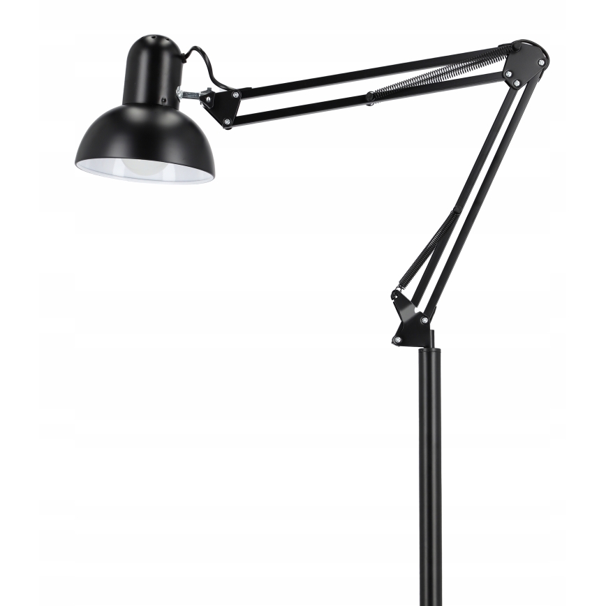 Lampa stojąca 1xE27/40W/230V czarna