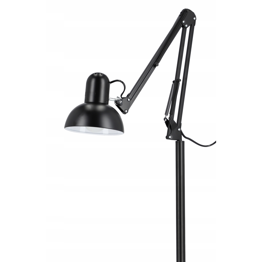 Lampa stojąca 1xE27/40W/230V czarna