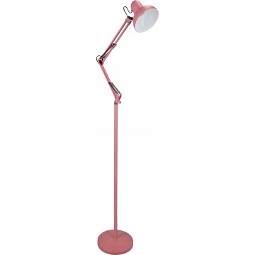 Lampa stojąca 1xE27/40W/230V różowa